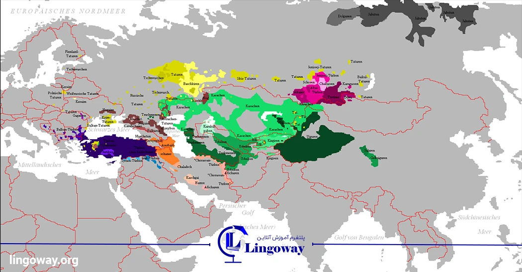 زبان ترکی چندمین زبان دنیاست