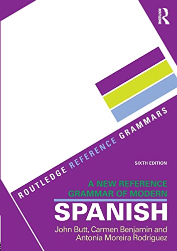  A new reference Grammar of Modern Spanish