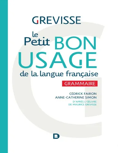 Le Petit bon usage French Grammar book